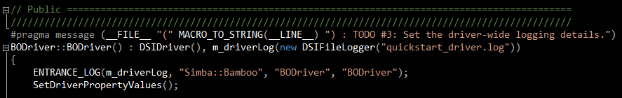Custom ODBC Driver - TODO3