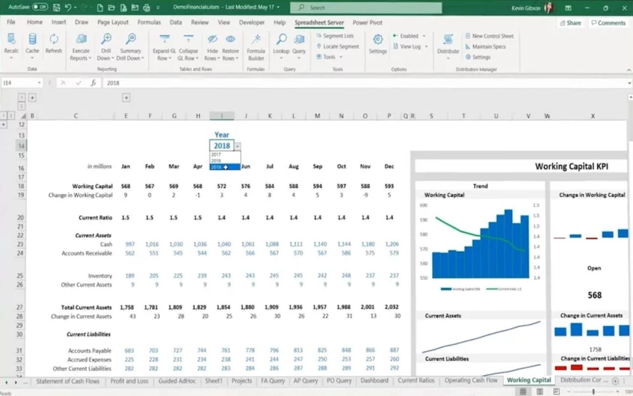 Spreadsheet Server™ RealTime ERP Reporting Software insightsoftware