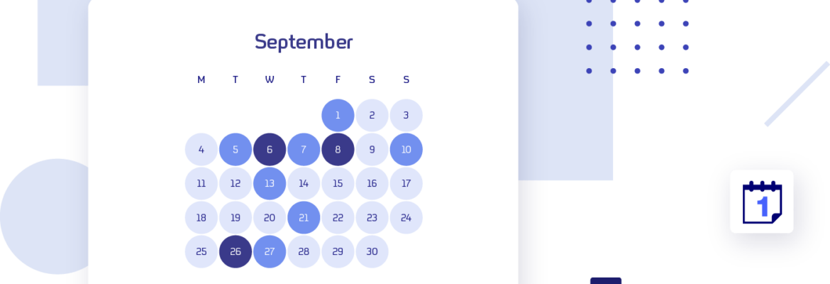 Calendar Concept Header