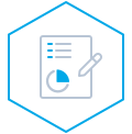 Budgeting Planning Blue