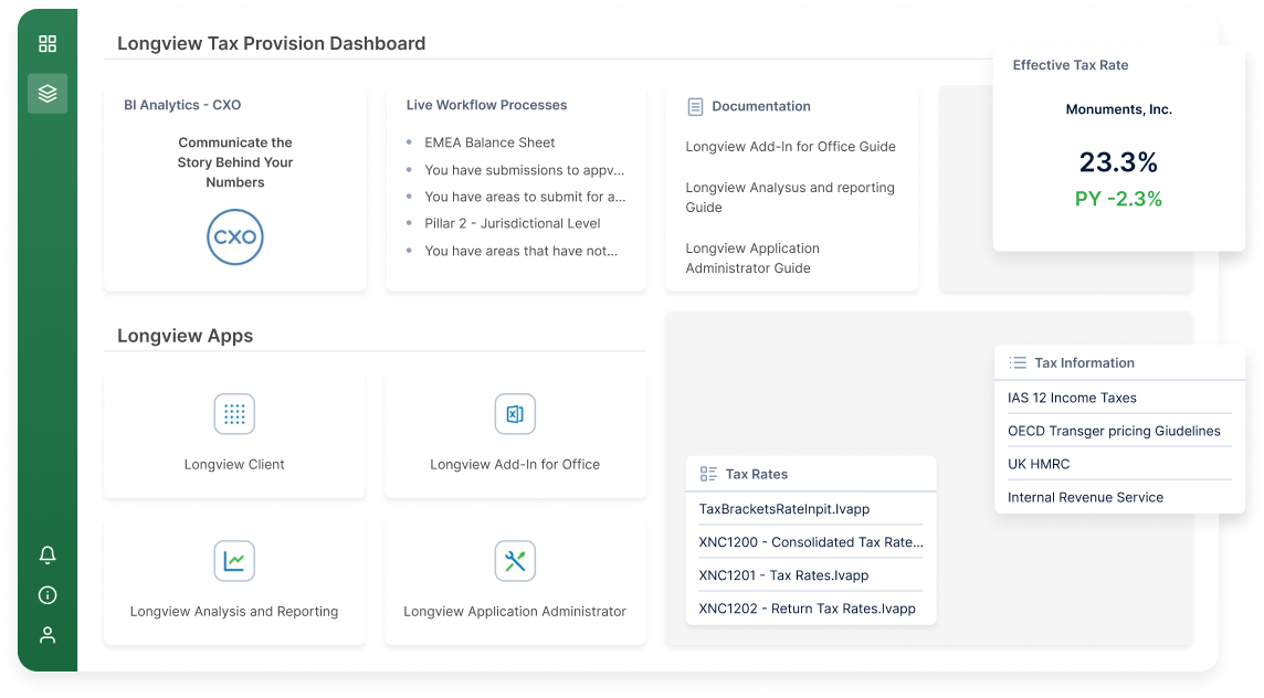 Longview Tax Competitor Comparison insightsoftware
