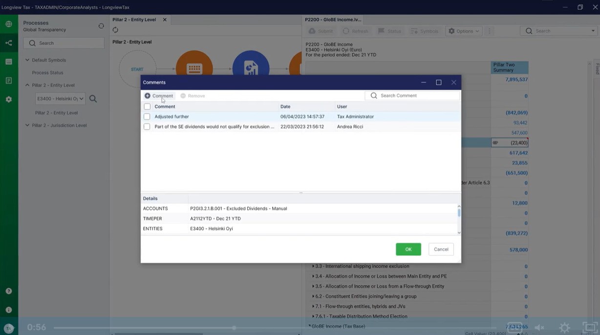 Longview Tax Screenshot